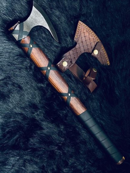 Viking Axe Real Weapon - Unleash Your Inner Warrior with The Legendary Viking Ragnar Lothbrok Axe!