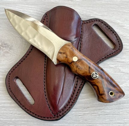 Handmade Knife Carbon Steel and Chestnut Wood Handle - Camping Knife - Bushcraft Knife - Survival Knife with Sheath, Master Knife, Personalized Best gift for men, Handle Langth:3.5 Inches, Blade Length: 3.5 Inches, Overall Length: 7 Inches, Blade Material: Carbon Steel, GIFT FOR KNIFE.