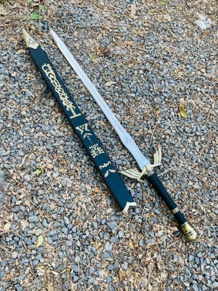 TEMPLAR KNIGHT SWORD, Medieval Sword, Master Sword, Leather Sheath Sword,sword gift,gift for her,valentine gift ,swords